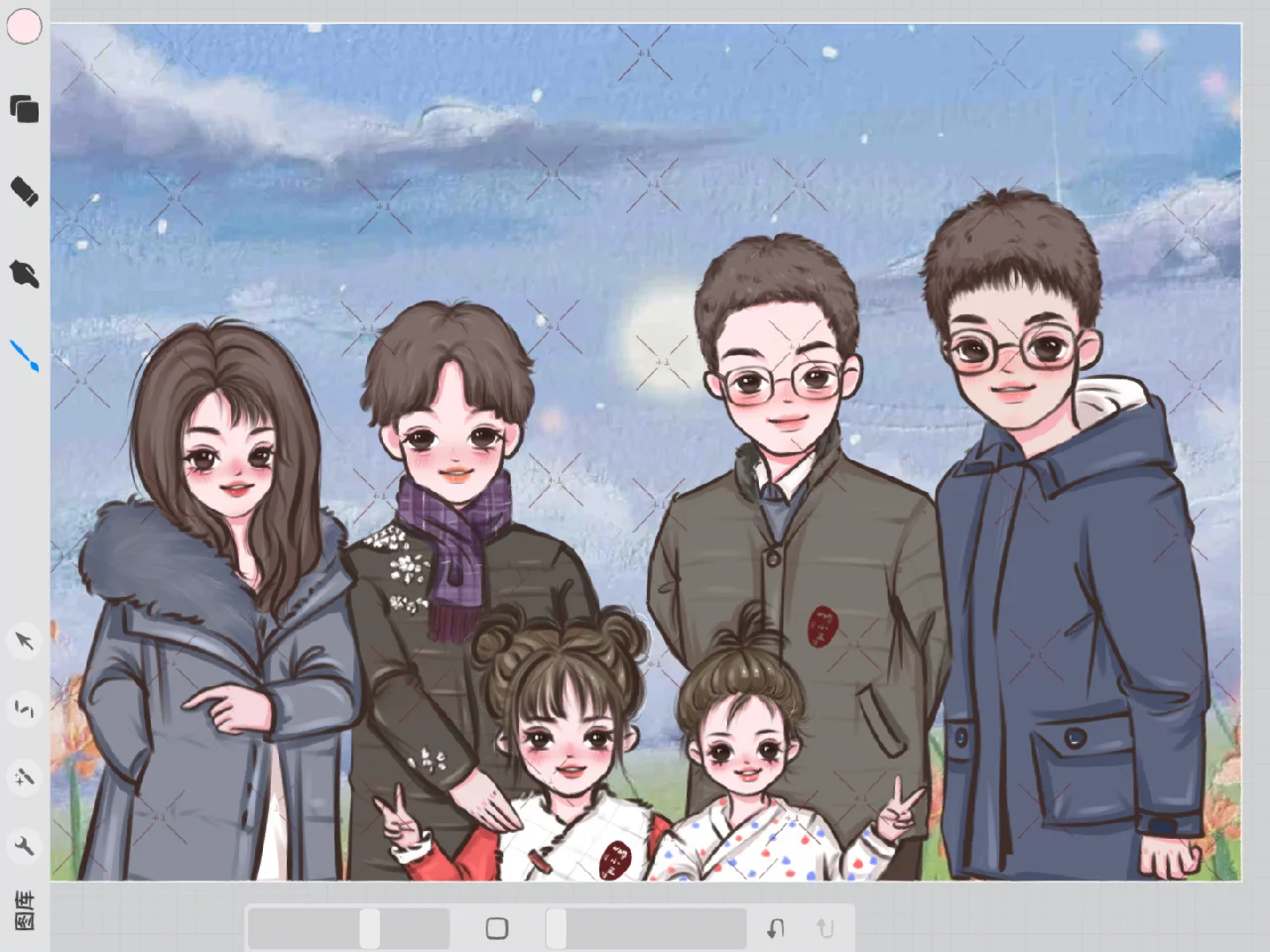 关于大陶画大咖丨中国男足2022年新版漫画全家福的信息